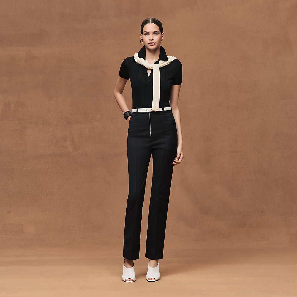 パンツ HERMES CLASSICAL STRAIGHT TROUSERS Straight leg pants | Hermès Netherlands
