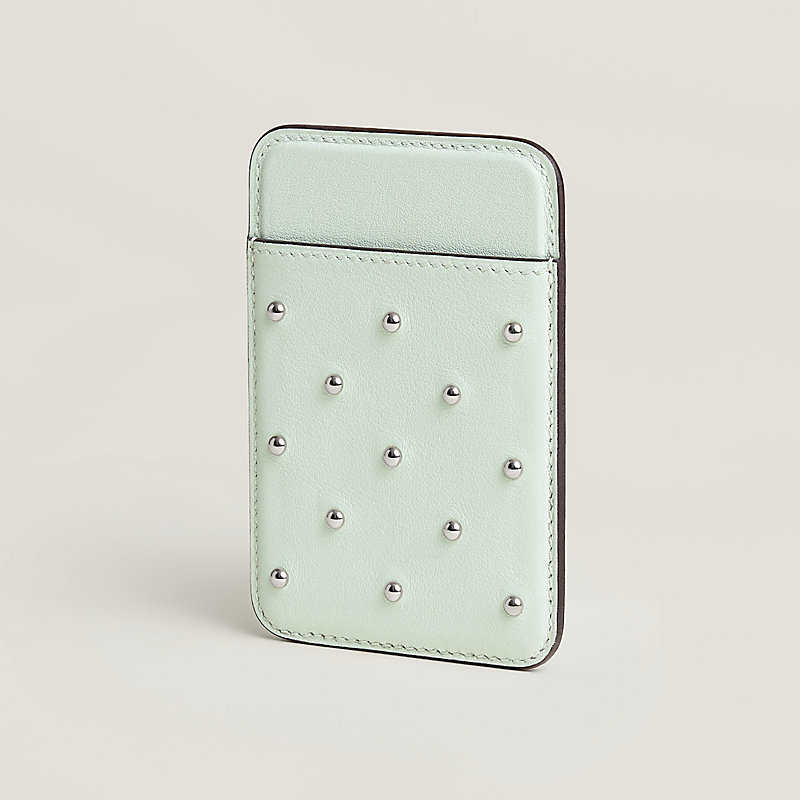 "Studded" MagSafe card holder