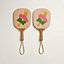 Succulent Sultan set of 2 beach rackets, View: front, front, view 1 of 4