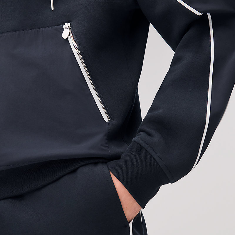 Suéter com capuz e zíper Capsule Sport