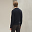 Suéter com gola redonda "Cheval tangram" em cashmere, Exibir: Sendo usado, worn, visualizar 4 de 6