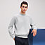 Suéter reversível com gola redonda "H golf", Exibir: Sendo usado, worn, visualizar 1 de 6