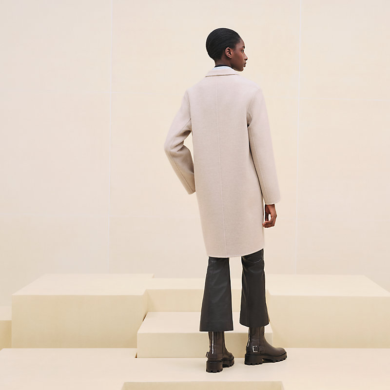 Supple cashmere coat | Hermès USA