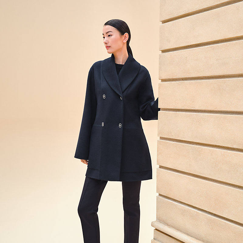 Supple pea coat | Hermès USA