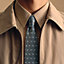 Sur les Toits d'Hermès tie 7&nbsp;cm, View: Worn, worn, view 2 of 2