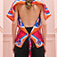 Surprise Petit h silk tunic, View: Worn, worn, view 3 of 8