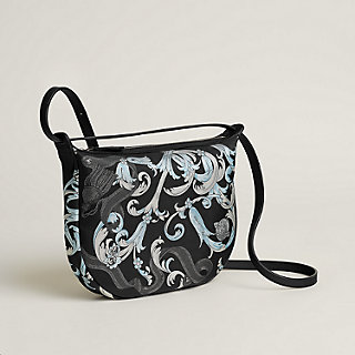 Sursoie To Go pouch - Black | Hermès USA