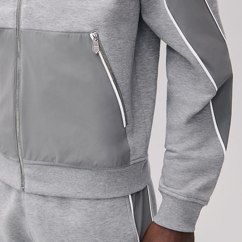 【洗練されたデザイン】HERMES Sweat a capuche zippe Sweat à capuche zippé Capsule Sport | Hermès France