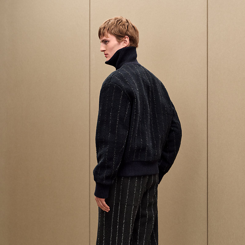 Sweat col montant «&nbsp;pinstripe&nbsp;»