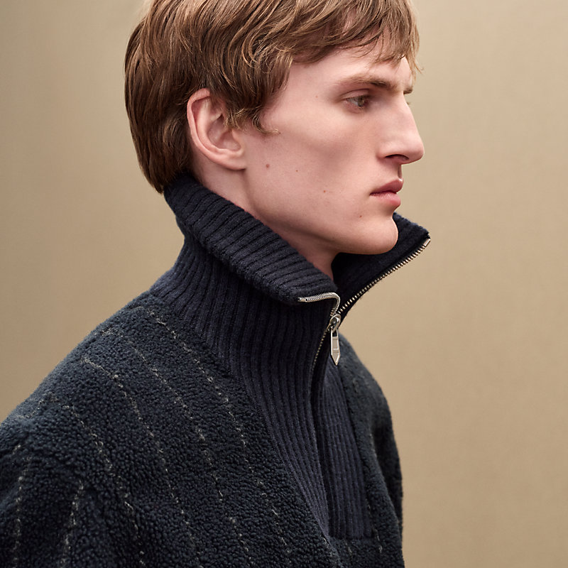 Sweat col montant «&nbsp;pinstripe&nbsp;»
