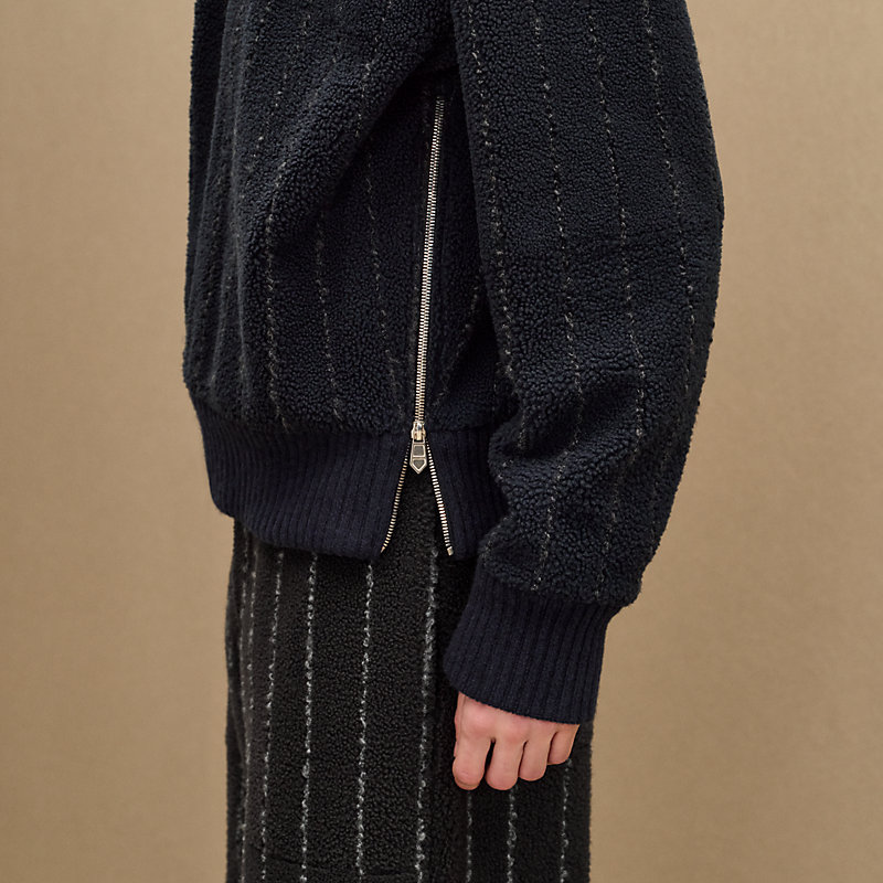 Sweat col montant «&nbsp;pinstripe&nbsp;»