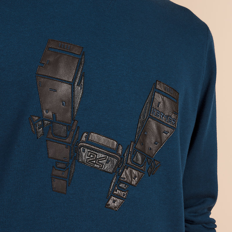 Sweat col rond «&nbsp;Hermès Odyssée&nbsp;»