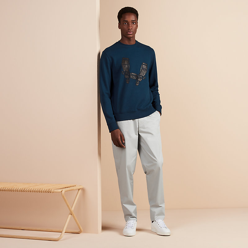 Sweat col rond «&nbsp;Hermès Odyssée&nbsp;»