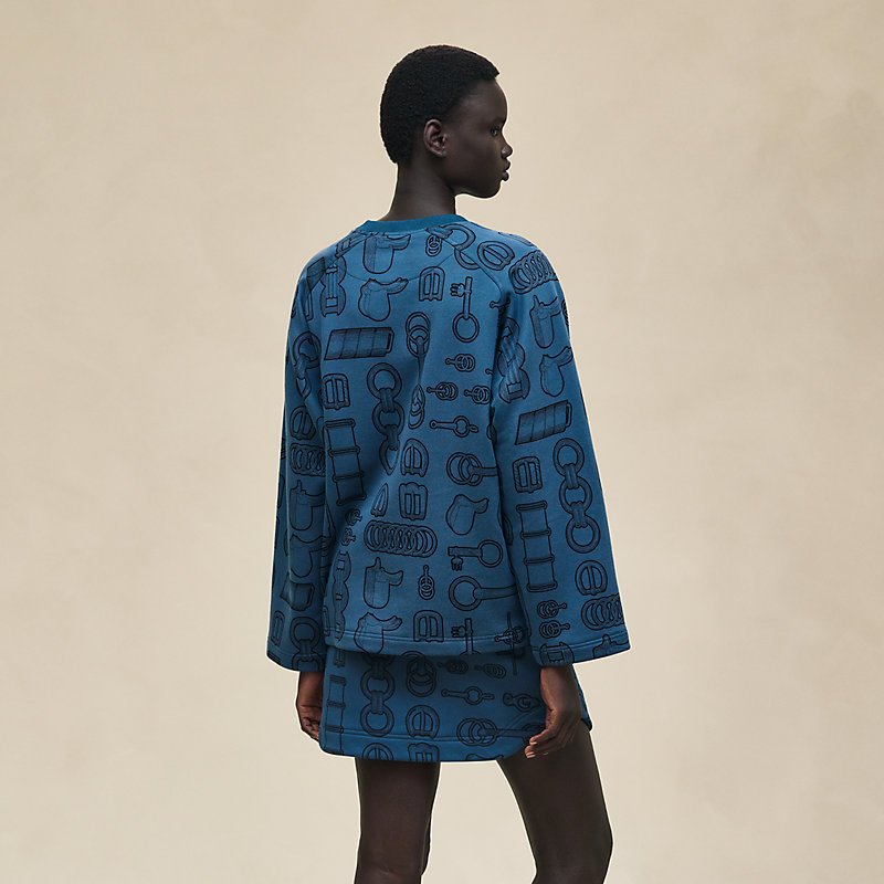 Sweat-shirt imprimé «&nbsp;Cahier du Colporteur&nbsp;»