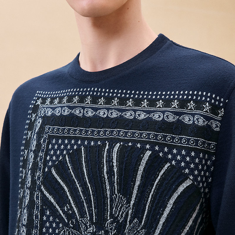 Sweatshirt mit Rundhalsausschnitt  