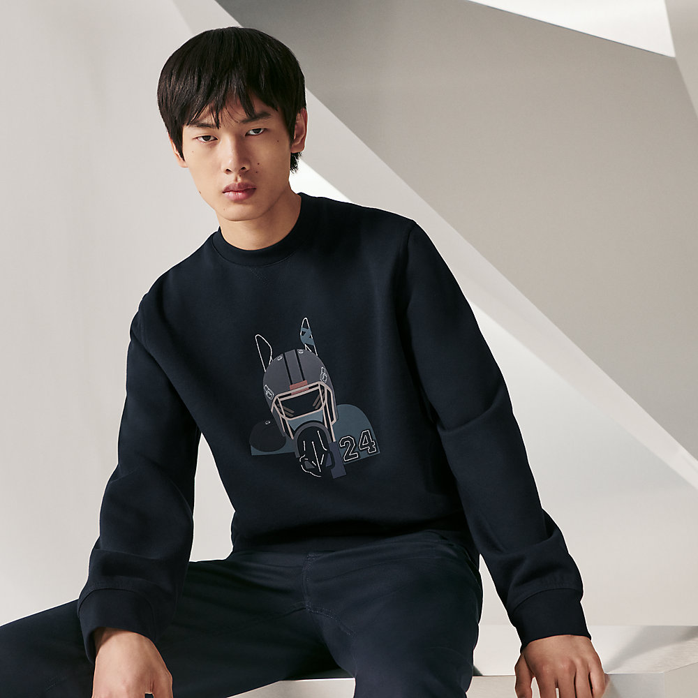 Sweatshirt mit Rundhalsausschnitt Hermès \