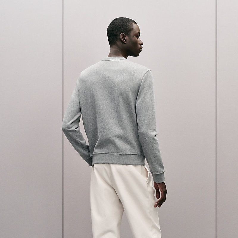 Sweatshirt mit Rundhalsausschnitt und C.D.S.-Patch