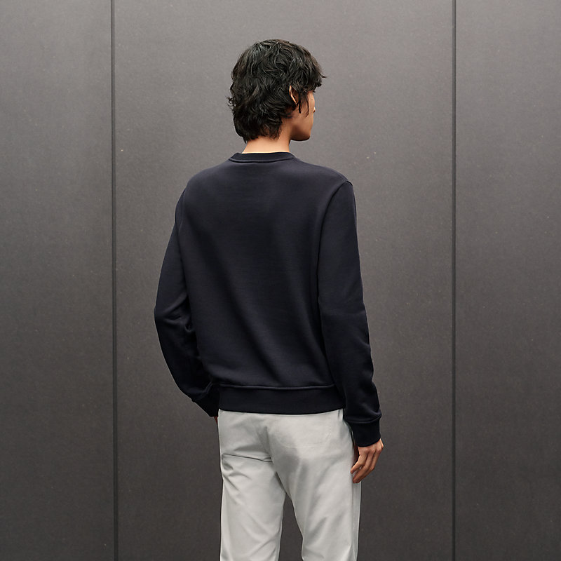 Sweatshirt mit Rundhalsausschnitt und C.D.S.-Patch