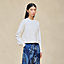 Sweatshirt with embroidered darts, View: Worn, worn, view 2 of 5