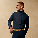 View: Worn, Swing belt buckle & Reversible leather strap 32 mm