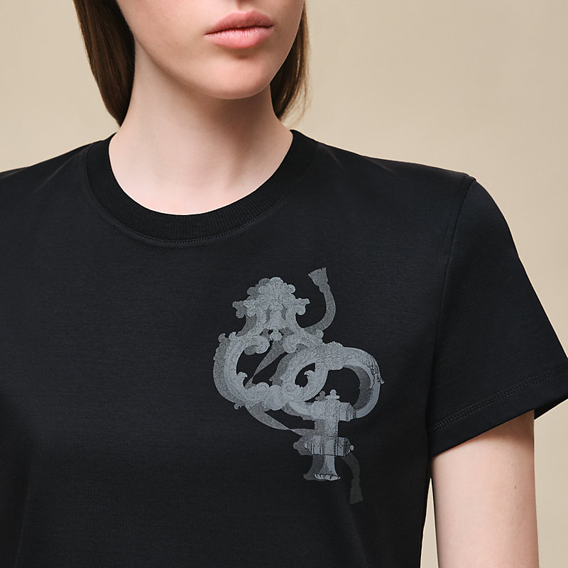 Tシャツ 《カルトゥッシュ》 | Hermès - エルメス-公式サイト
