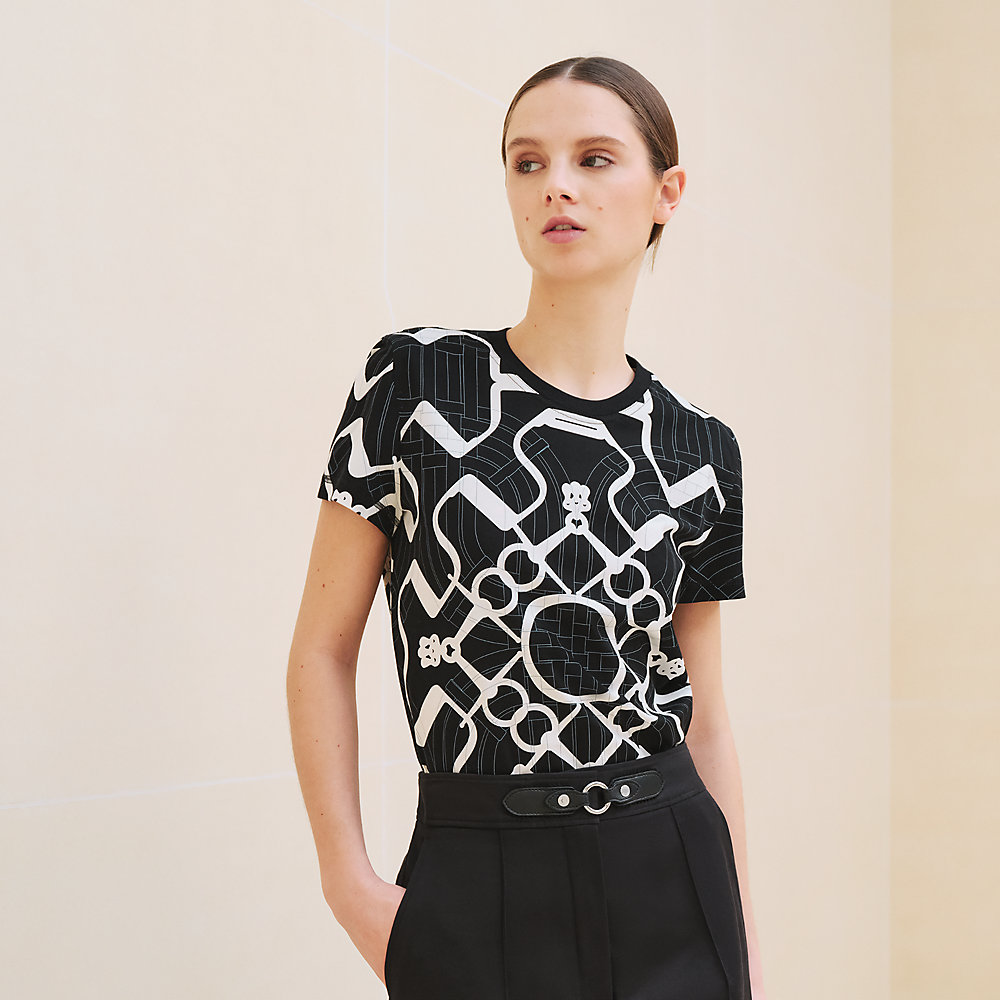 HERMES エルメス 2024秋冬 Tシャツ カルトゥッシュ 《モール》 HERMES 