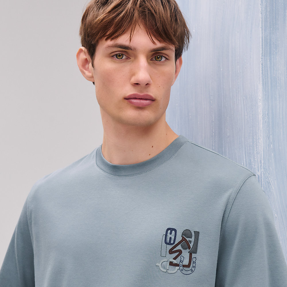 Tシャツ ミニパッチ 《Hパズル》 | Hermès - エルメス-公式サイト 