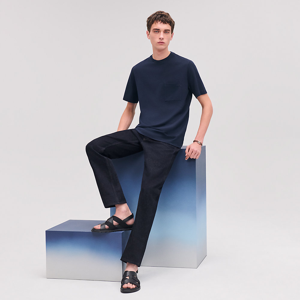 Tシャツ H刺繍 | Hermès - エルメス-公式サイト
