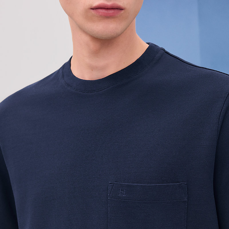 エルメス Tシャツ H 刺繍 コットン メンズサイズM HERMES トップス Tシャツ H刺繍 | Hermès - エルメス-公式サイト