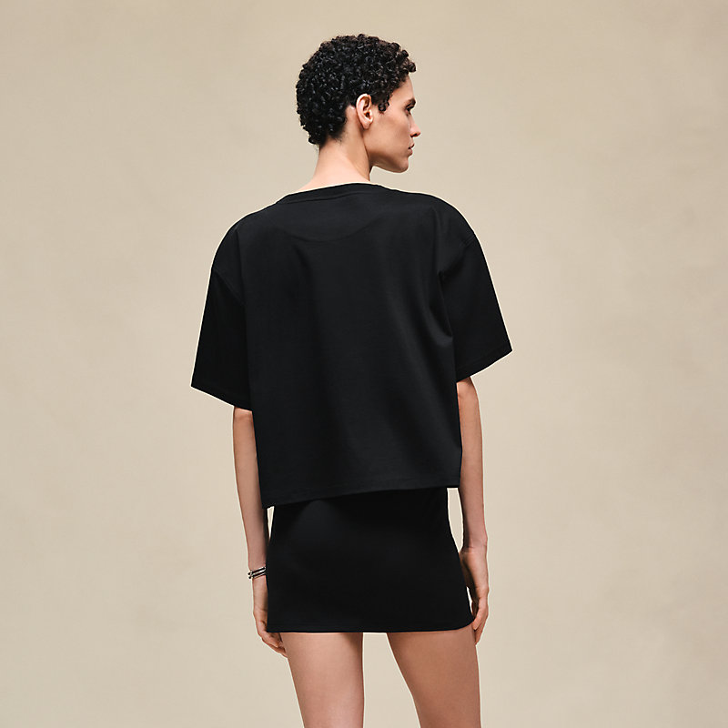 T-shirt boxy cartouche