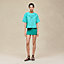 T-shirt boxy cartouche, Vue: Vue portée, worn, vue 1 sur 4