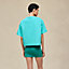 T-shirt boxy cartouche, Vue: Vue portée, worn, vue 3 sur 4