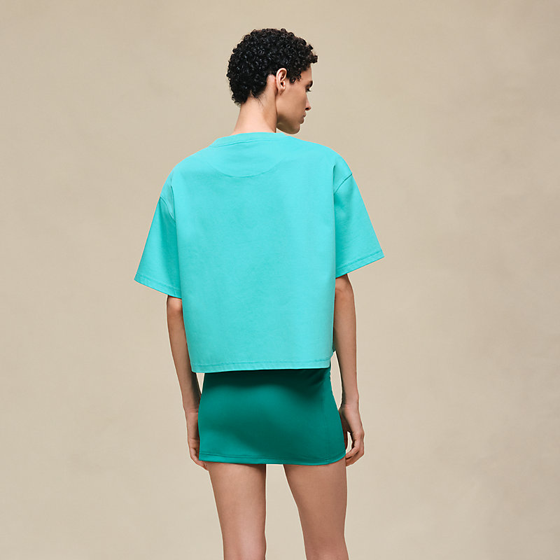 T-shirt boxy cartouche