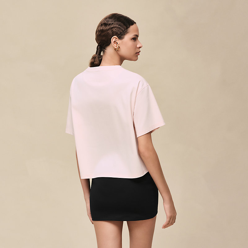 T-shirt boxy cartouche