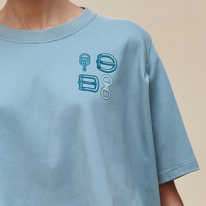 T-shirt cropped cartouche, Vue: , vue 4 sur 5