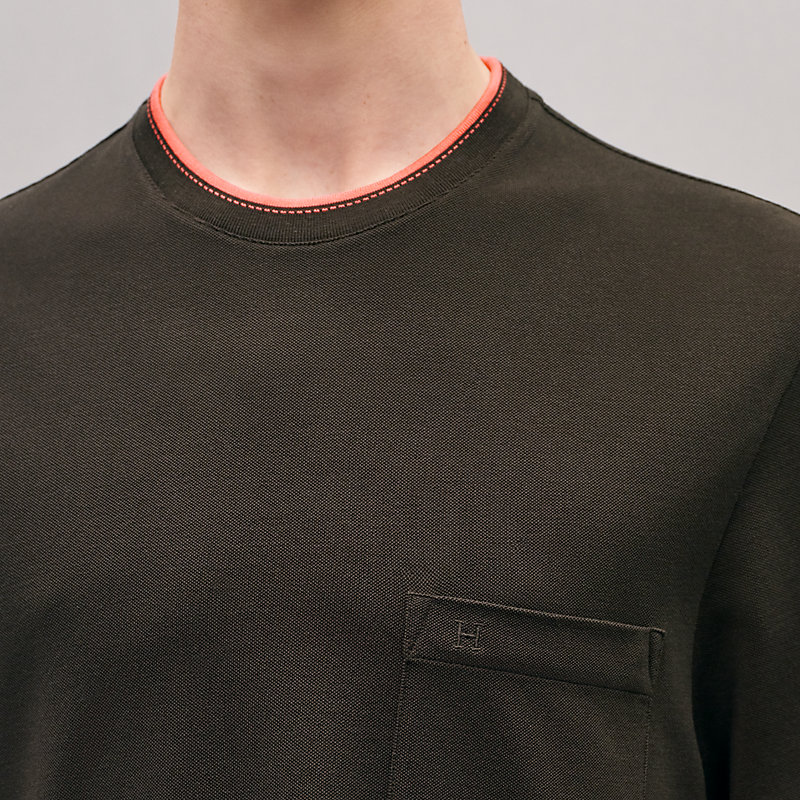 T-shirt détail «&nbsp;Piqûres Sellier&nbsp;», Vue: , vue 4 sur 5