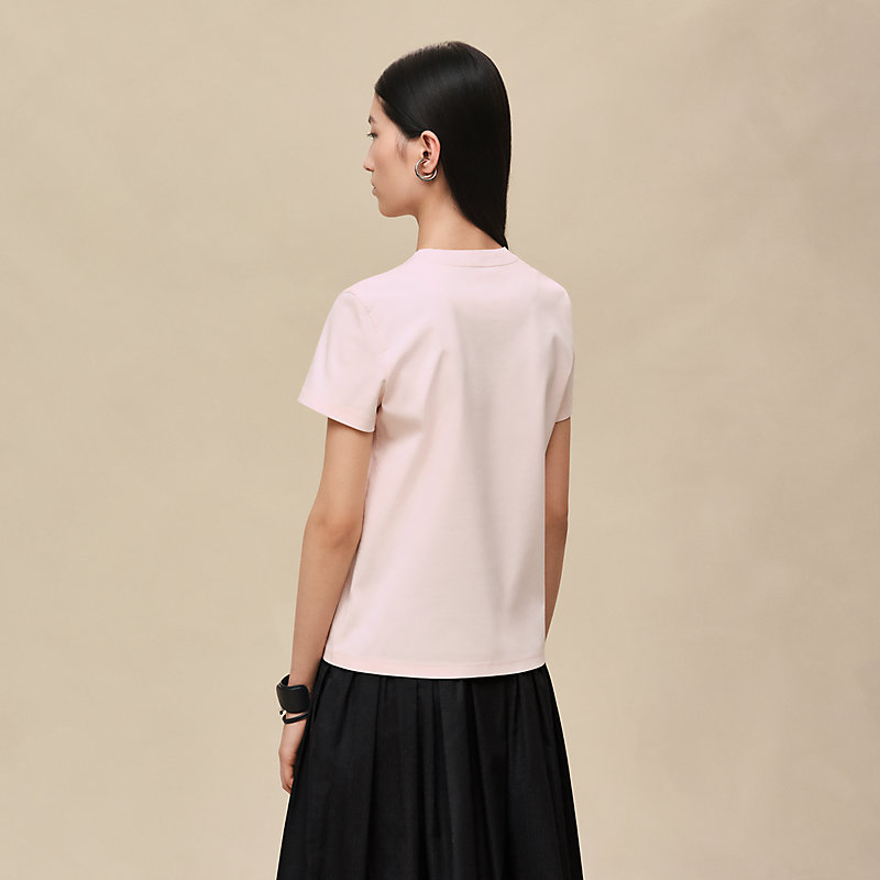T-shirt dritta cartiglio, Vista: , vista 3 su 4