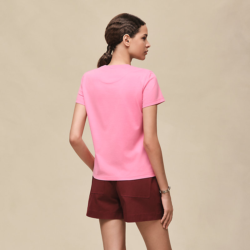 T-shirt dritta cartiglio