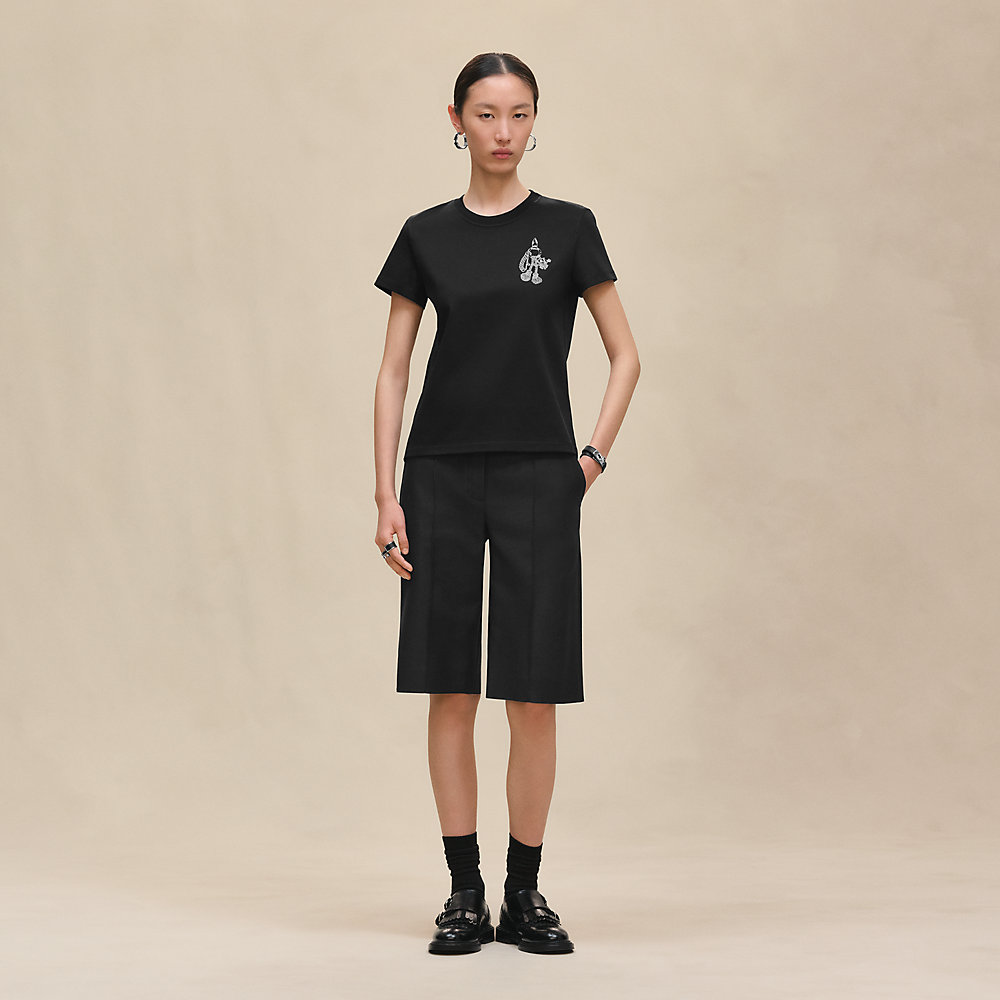 上質を日常に纏う HERMES T-shirt droit cartouche Tシャツ T-shirt droit cartouche | Hermès France