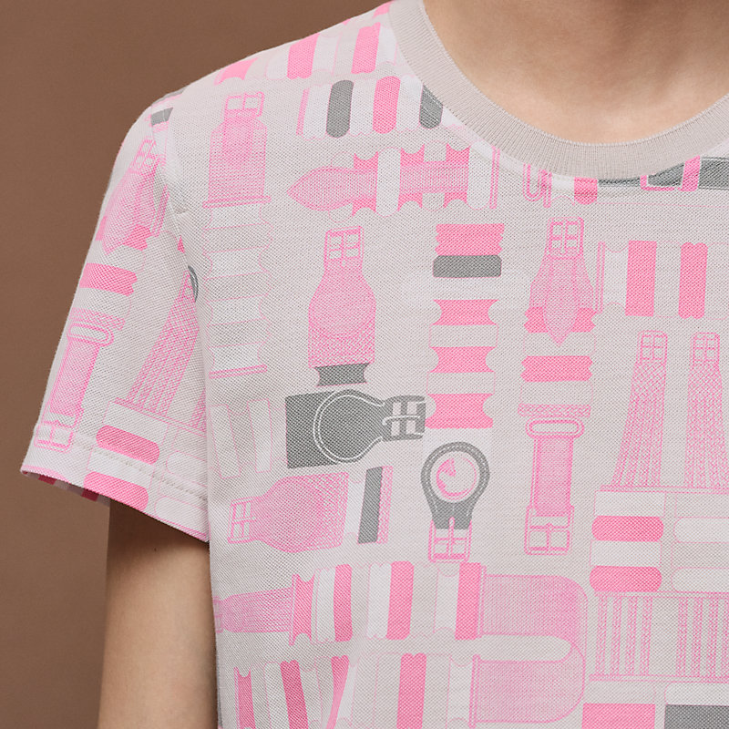 T-shirt droit imprimé «&nbsp;Bride à Bloc&nbsp;»