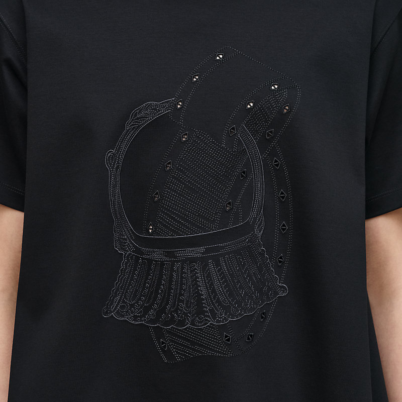 T-shirt évasé brodé