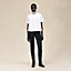 T-shirt évasé brodé, Vue: Vue portée, worn, vue 1 sur 5