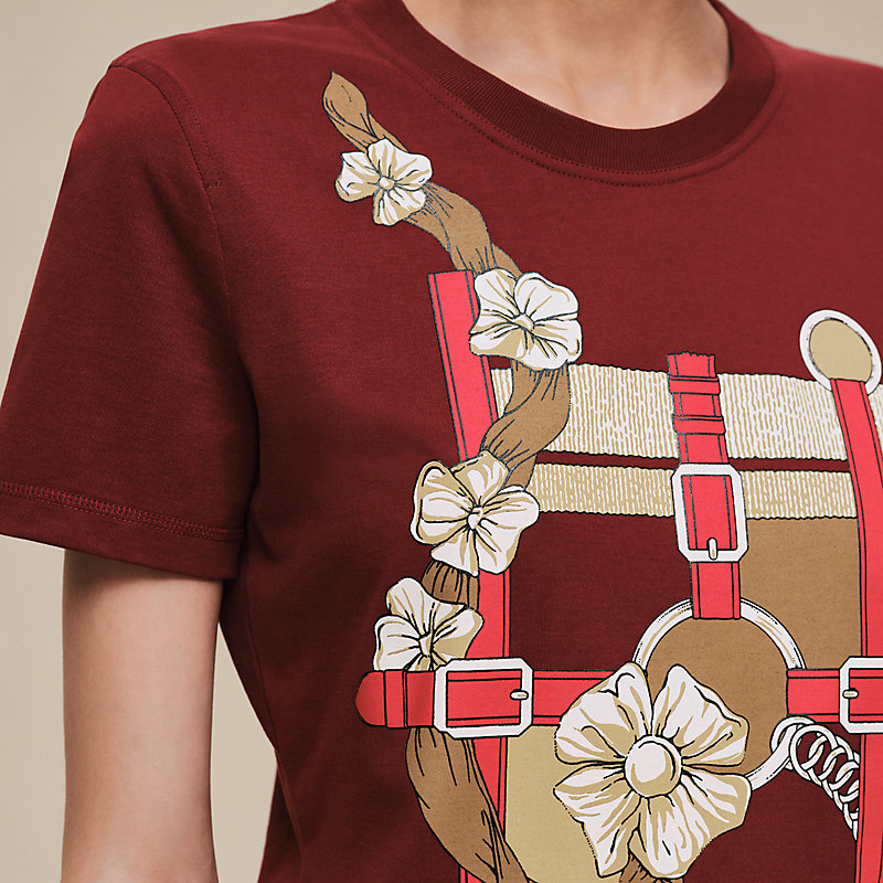Hermes エルメス　Tシャツ　micro cartouche 36 T-shirt micro cartouche | Hermès Suisse