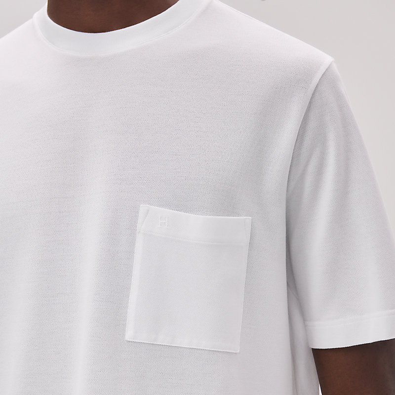 T-Shirt mit "H"-Stickerei