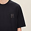 T-Shirt mit Mini-Lederpatch "H'Cheval", Ansicht: Getragene Ansicht, worn, Ansicht 4 von 4