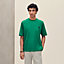 T-Shirt mit Mini-Lederpatch "H'Cheval", Ansicht: Getragene Ansicht, worn, Ansicht 2 von 4