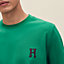 T-Shirt mit Mini-Lederpatch "H'Cheval", Ansicht: Getragene Ansicht, worn, Ansicht 4 von 4