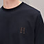 T-Shirt mit Mini-Lederpatch "H'Cheval", Ansicht: Getragene Ansicht, worn, Ansicht 4 von 4
