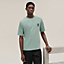 T-Shirt mit Mini-Patch aus Leder "H'Cheval", Ansicht: Getragene Ansicht, worn, Ansicht 2 von 4