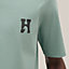 T-Shirt mit Mini-Patch aus Leder "H'Cheval", Ansicht: Getragene Ansicht, worn, Ansicht 4 von 4